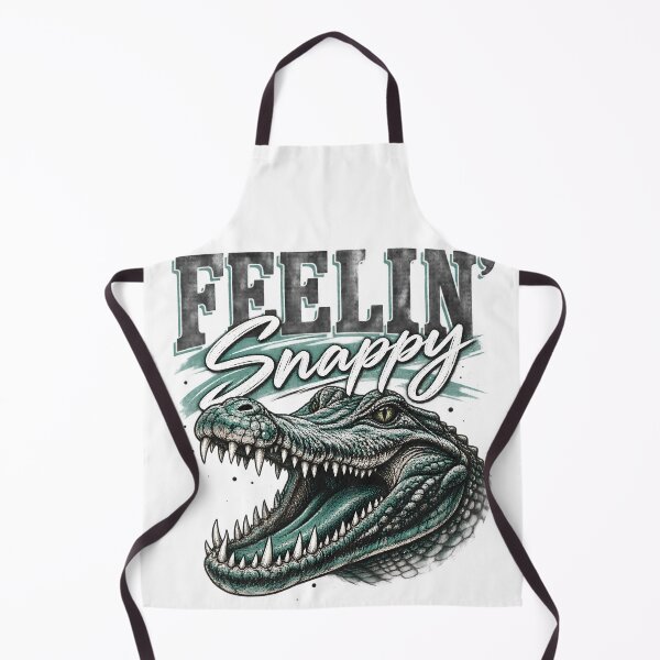 Item preview, Feelin Snappy Alligator Graphic Crewneck designed and sold by VGAfanatic.