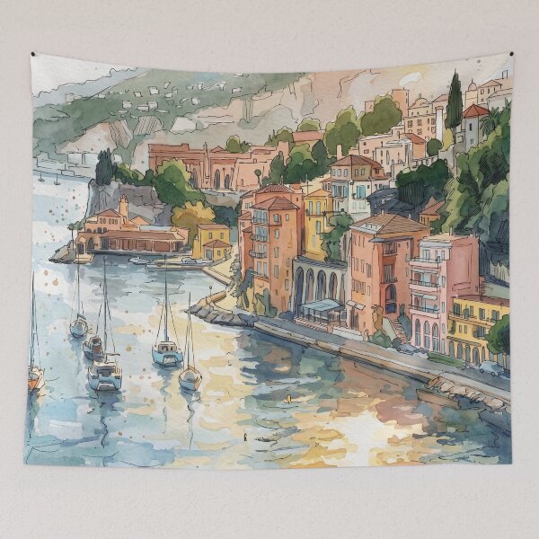 Item preview, Villefranche-sur-Mer designed and sold by sid1802.