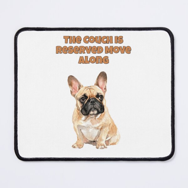 Item preview, Couch Potato French Bulldog Frenchie Home Art designed and sold by NatureUnleashed.