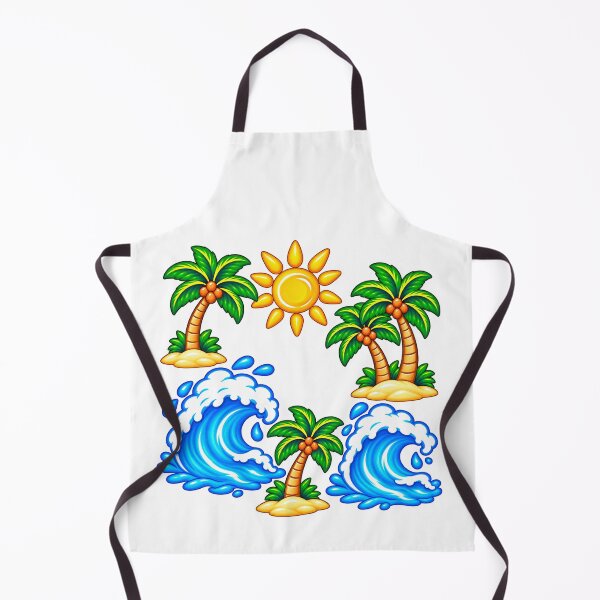 Item preview, Wave Sun Palm Trees designed and sold by Mick G Designs.