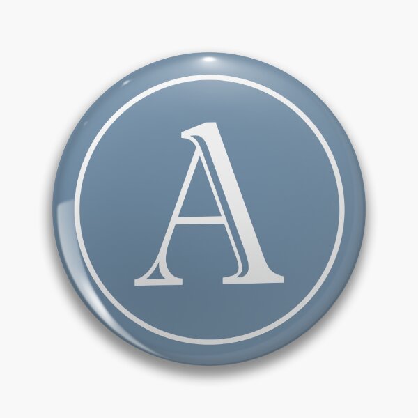 Item preview, Initial Letter A Classic Circle designed and sold by Jeallan Designs.