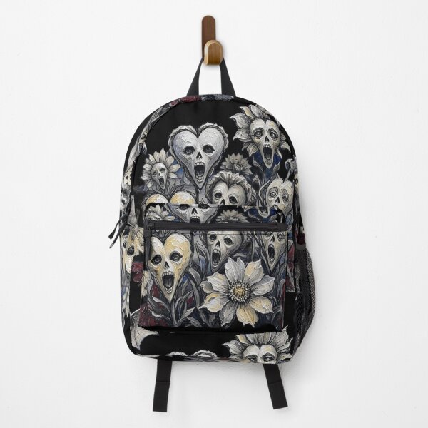 Item preview, Copy of Bat Wing Bunny Ballerina Screaming Skull Flowers Night Sky designed and sold by LujziWorld.