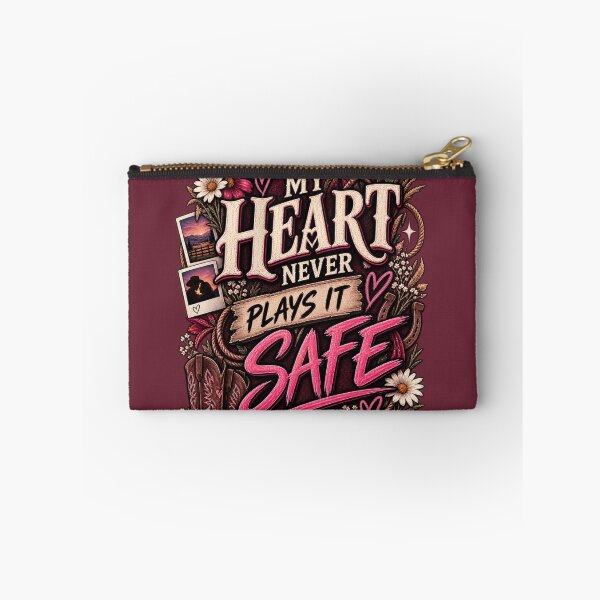 Item preview, My Heart Never Plays It Safe – Western Romance Aesthetic designed and sold by AndGarciart.