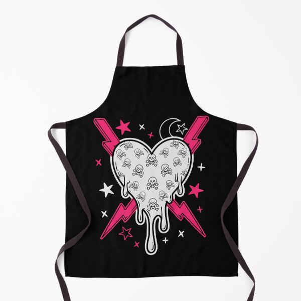 Item preview, Dripping Skull Heart Scene Emo Aesthetic designed and sold by Say It With Ink.