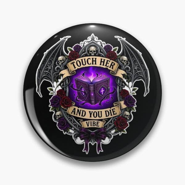 Item preview, Touch Her And You Die Vibe Dark Romance Gothic Crest designed and sold by AlruanceStudio.