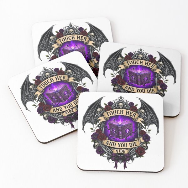 Item preview, Touch Her And You Die Vibe Dark Romance Gothic Crest designed and sold by AlruanceStudio.