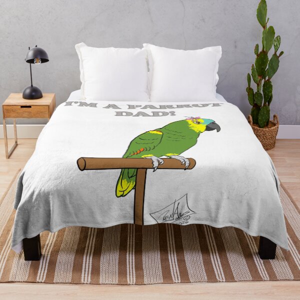 Item preview, I'm a Parrot DAD Female Blue-fronted Amazon designed and sold by Laughing Parrot Studio.