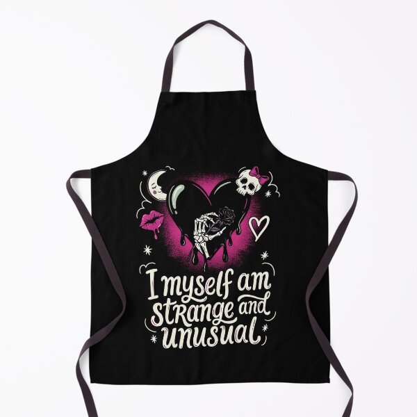 Item preview, I Myself Am Strange and Unusual Scene Quote designed and sold by Say It With Ink.