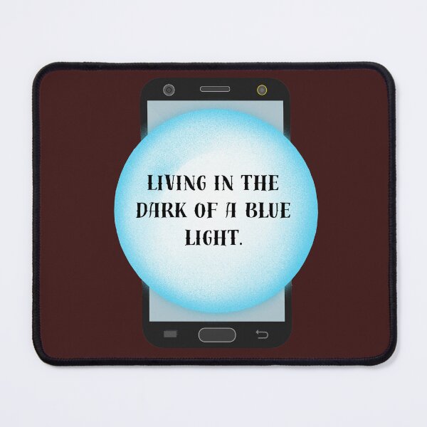 Item preview, Living in The Dark of A Blue Light Lofi Vibe designed and sold by NinaCorner.