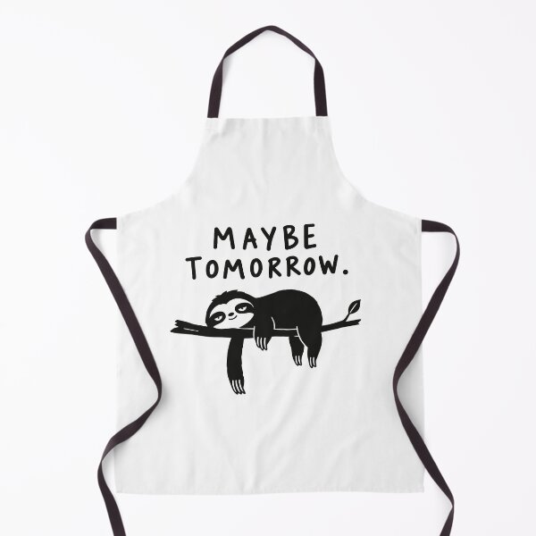 Item preview, Maybe Tomorrow Lazy Sloth designed and sold by ANALOG MISCHIEF.
