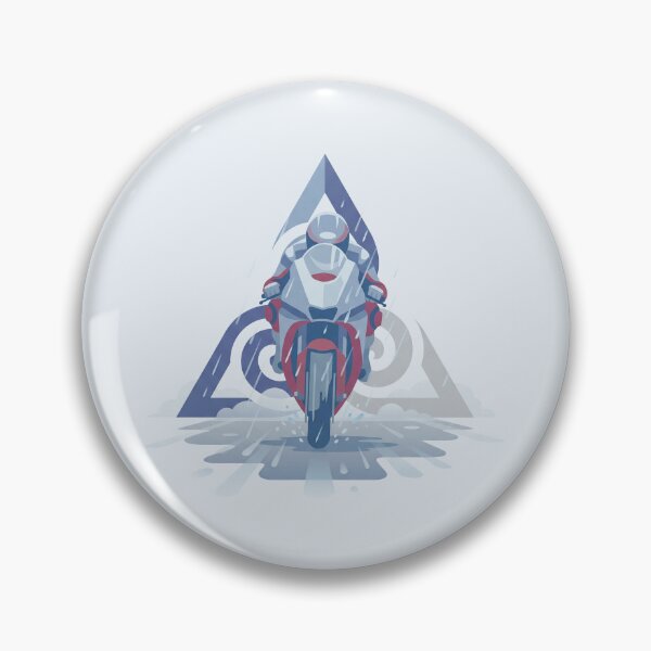 Item preview, Isle of Man TT Rain Race Superbike Geometric Graphic designed and sold by KiwiRider.