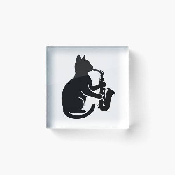 Item preview, Sax Cat designed and sold by Visual-Elixir.