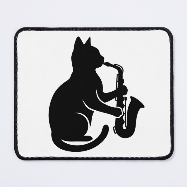 Item preview, Sax Cat designed and sold by Visual-Elixir.