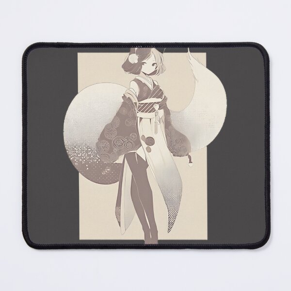 Item preview, A Japanese Animestyle Kitsune Fox In Warm Sandy Pastel Colors LIMITED EDITION designed and sold by YoussefQarbi.