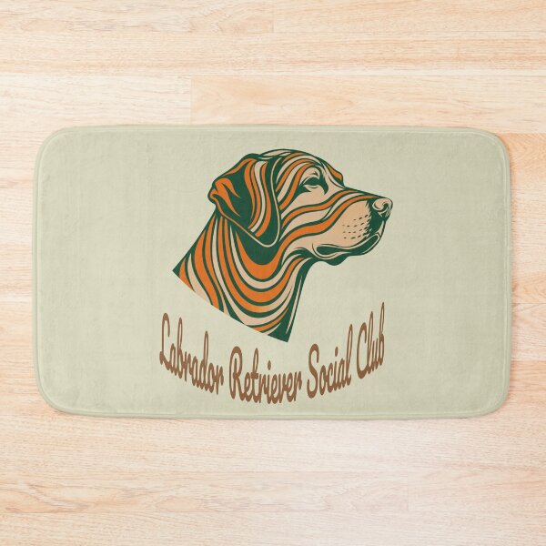 Item preview, Labrador Retriever Social Club Vintage Badge designed and sold by Kinship-Pets.
