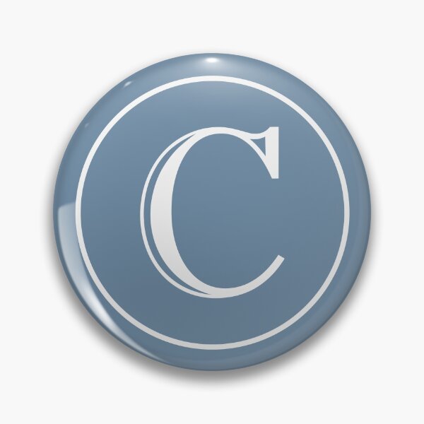 Item preview, Initial Letter C Classic Circle designed and sold by Jeallan Designs.