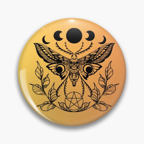 Item preview, Golden Moths Lunar Moons designed and sold by CursedButCute1.