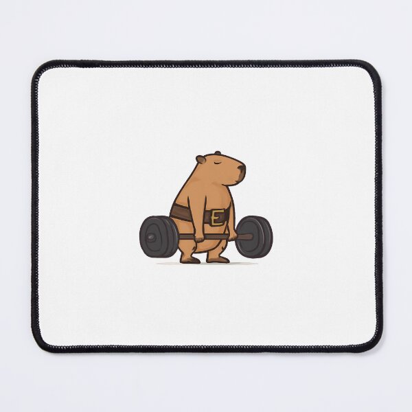 Item preview, Ok I Pull Up Heavy Capybara Deadlift – Funny Gym Motivation Shirt designed and sold by Mouad-Doadi.