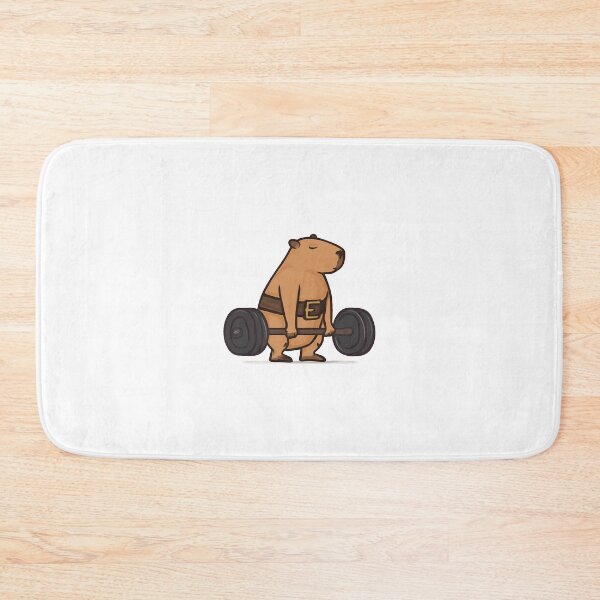 Item preview, Ok I Pull Up Heavy Capybara Deadlift – Funny Gym Motivation Shirt designed and sold by Mouad-Doadi.