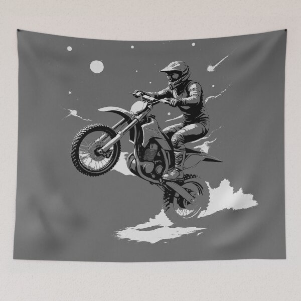 Item preview, The Wheelie Master - Motocross Rider designed and sold by NaturePrints.
