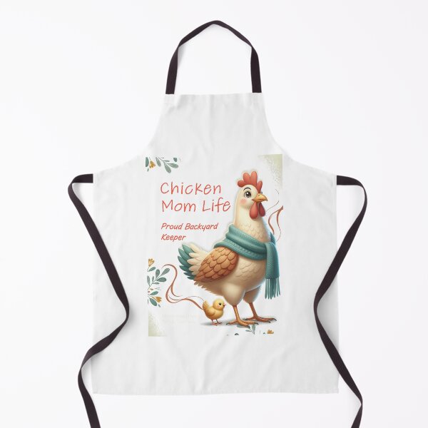 Item preview, Chicken Mom Cartoon designed and sold by Bennie Singh.