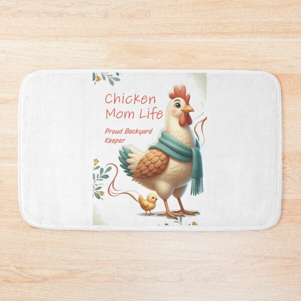 Item preview, Chicken Mom Cartoon designed and sold by Bennie Singh.