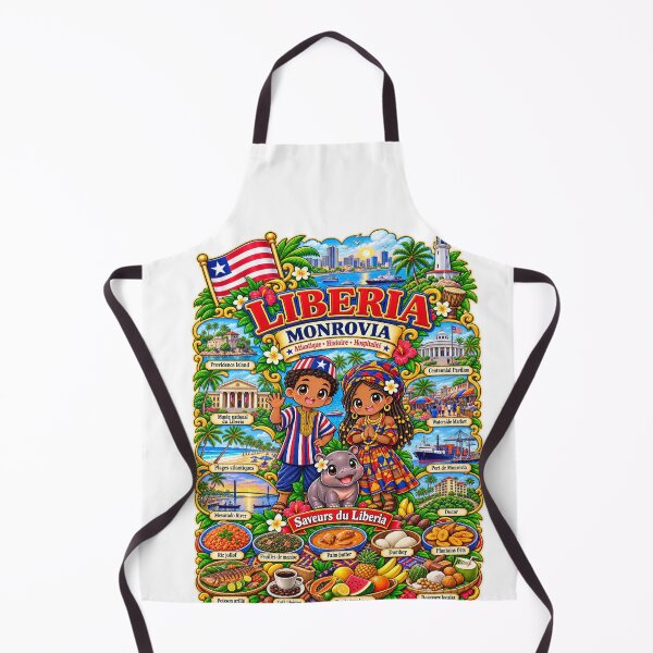 Item preview, Liberia Monrovia – Kawaii Trip, Liberian Culture and Flavors of Liberia designed and sold by Cifi64.