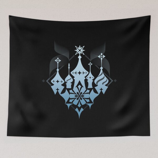 Item preview, Snezhnaya logo Genshin Impact designed and sold by damomonkey.