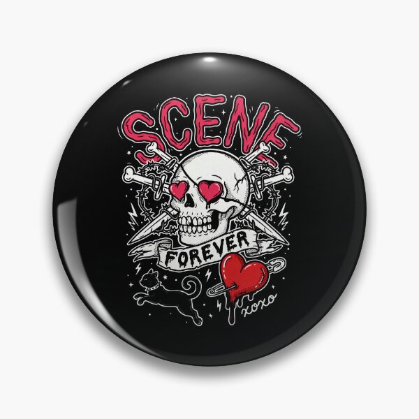 Item preview, Escena eterna Calavera Espadas cruzadas Regalo emo designed and sold by Say It With Ink.