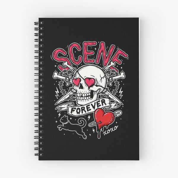 Item preview, Scene Forever Skull Crossed Swords Emo Gift designed and sold by Say It With Ink.
