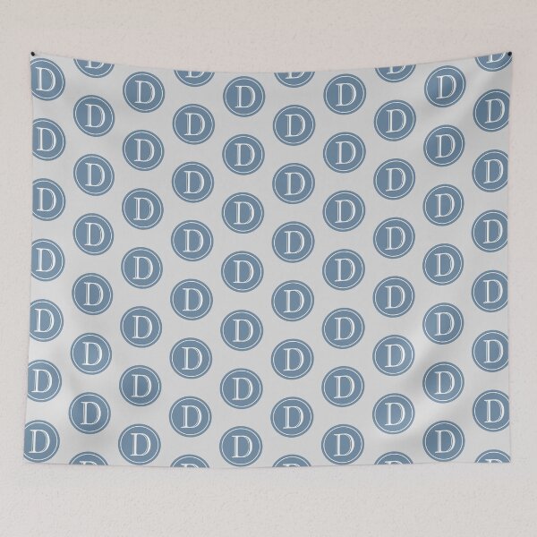 Item preview, Initial Letter D Classic Circle designed and sold by Jeallan Designs.