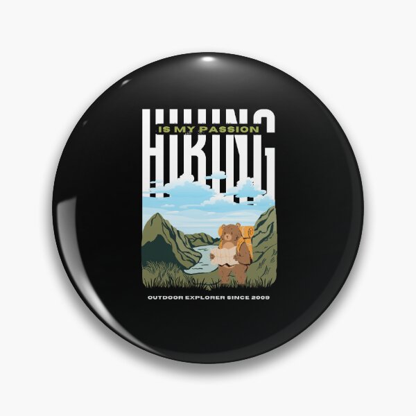 Item preview,  Hiking is my passion | Outdoor explorer(Bear theme) designed and sold by EmotionArt.