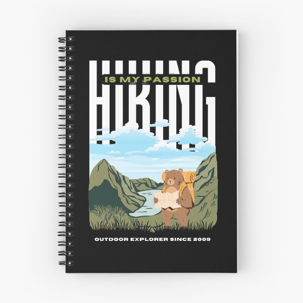 Item preview,  Hiking is my passion | Outdoor explorer(Bear theme) designed and sold by EmotionArt.