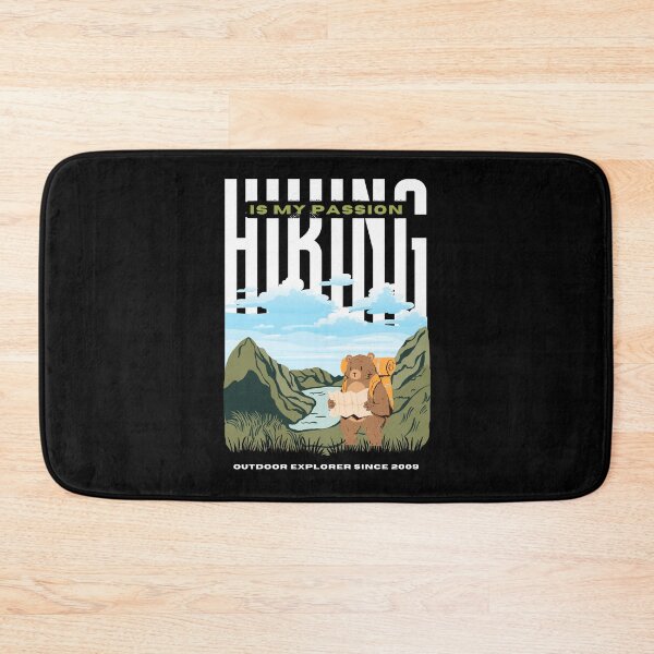 Item preview,  Hiking is my passion | Outdoor explorer(Bear theme) designed and sold by EmotionArt.