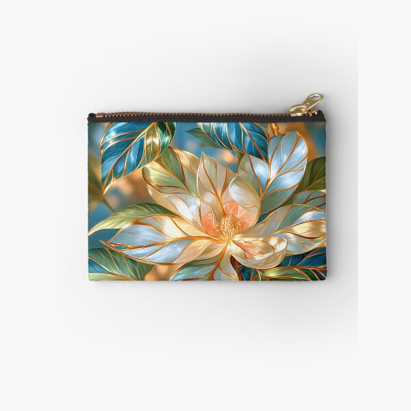 Item preview,  Tropical Floral Art in Blue and Green designed and sold by MargaretWiktor.