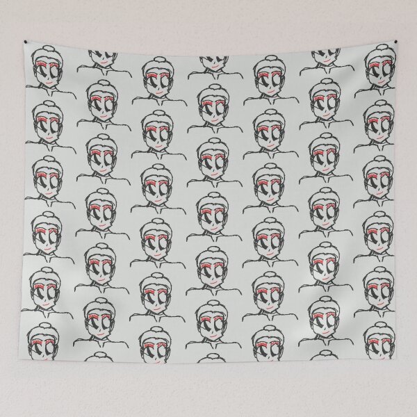 Item preview, Minimalist Doodle Anime Bun Portrait designed and sold by KaleChub.