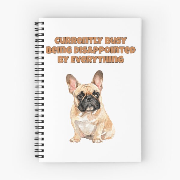 Item preview, Disappointed French Bulldog Frenchie Sarcastic Art designed and sold by NatureUnleashed.