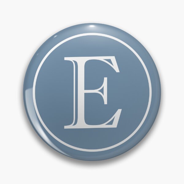 Item preview, Initial Letter E Classic Circle designed and sold by Jeallan Designs.
