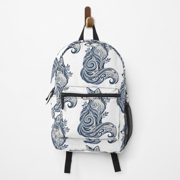 Item preview, Blue decorated wolf designed and sold by Menna2030.