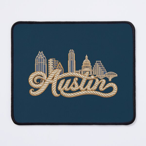 Item preview, Austin Skyline Typography PNG Transparent designed and sold by Rocky Mountain Artistry.