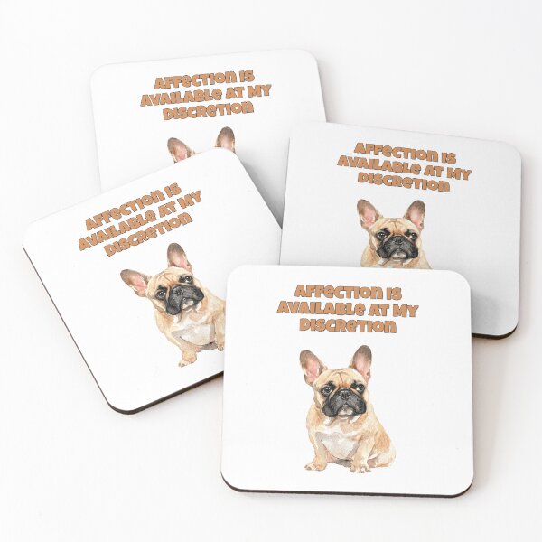Item preview, On My Terms French Bulldog Frenchie Love Art designed and sold by NatureUnleashed.