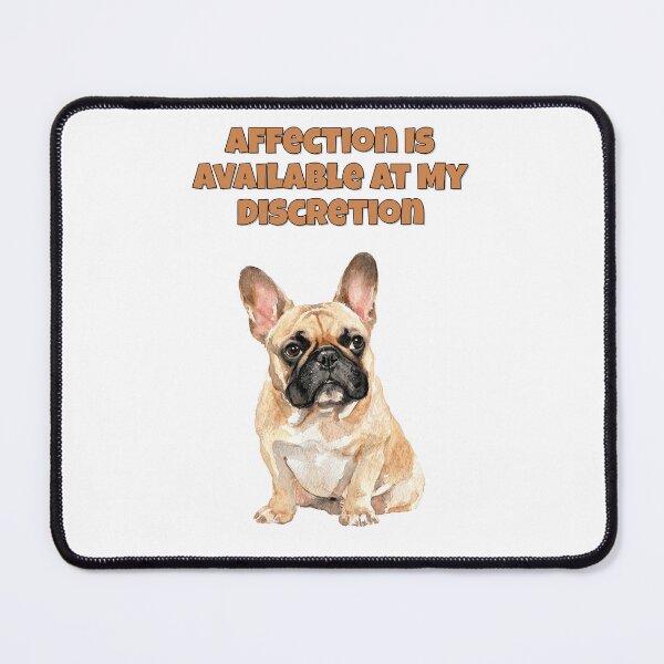 Item preview, On My Terms French Bulldog Frenchie Love Art designed and sold by NatureUnleashed.