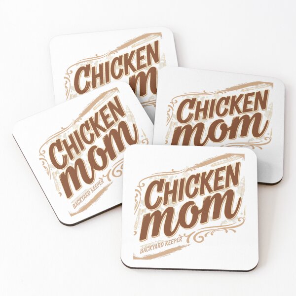 Item preview, Chicken Mom Bold Typography Style designed and sold by Bennie Singh.