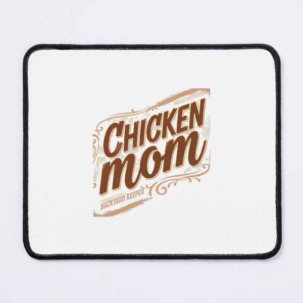 Item preview, Chicken Mom Bold Typography Style designed and sold by Bennie Singh.