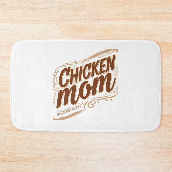 Item preview, Chicken Mom Bold Typography Style designed and sold by Bennie Singh.