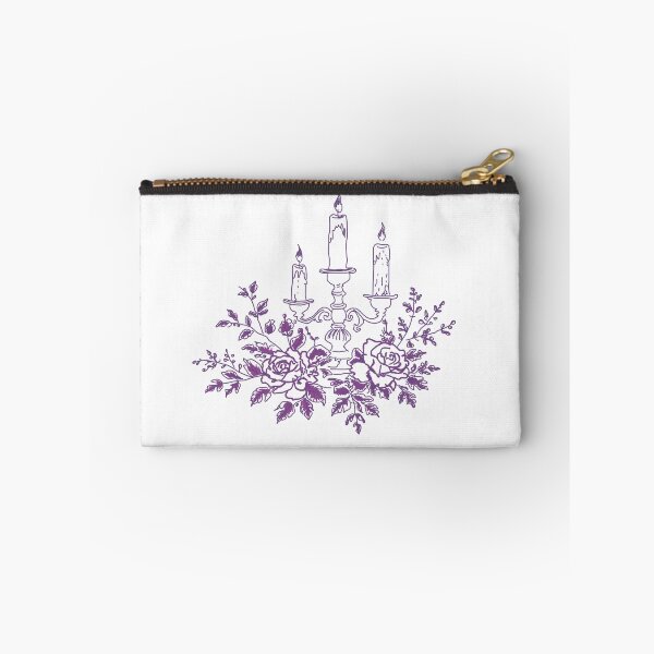 Item preview, Gothic Candles Purple and White designed and sold by RepeatCandy.