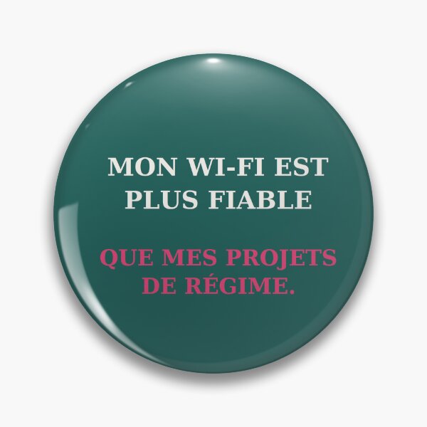 Item preview, My Wi-Fi is more reliable than my diet plans. designed and sold by VYNCERA.