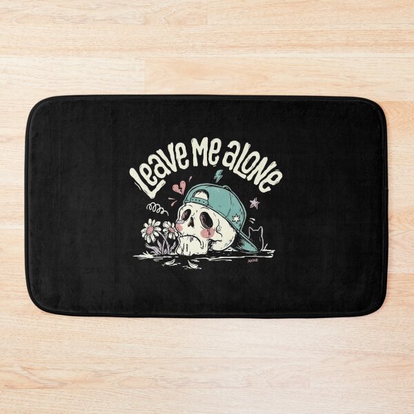Item preview, Leave Me Alone Sad Skull Scene Kid Gift designed and sold by Say It With Ink.