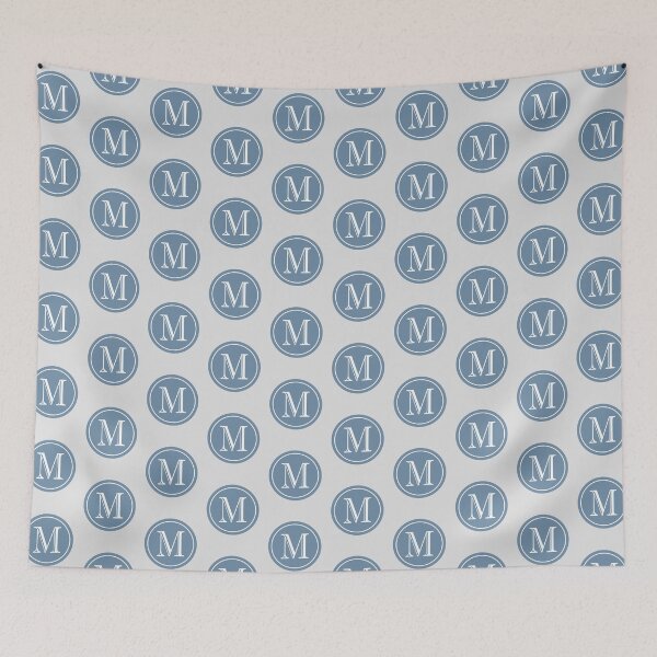 Item preview, Initial Letter M Classic Circle designed and sold by Jeallan Designs.