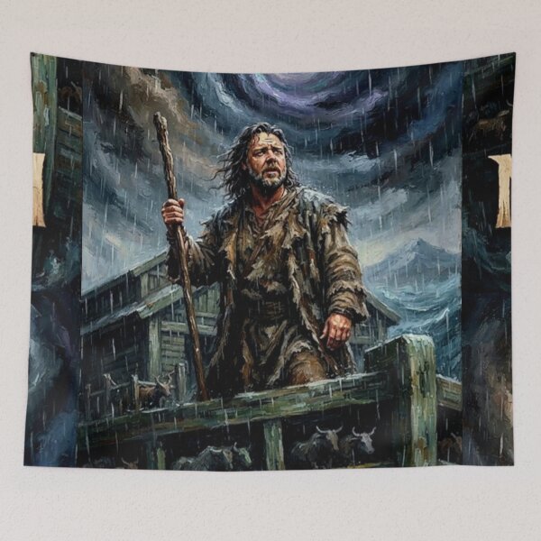 Item preview, Noah Epic Biblical Fine Art Tribute designed and sold by Art's Diner.